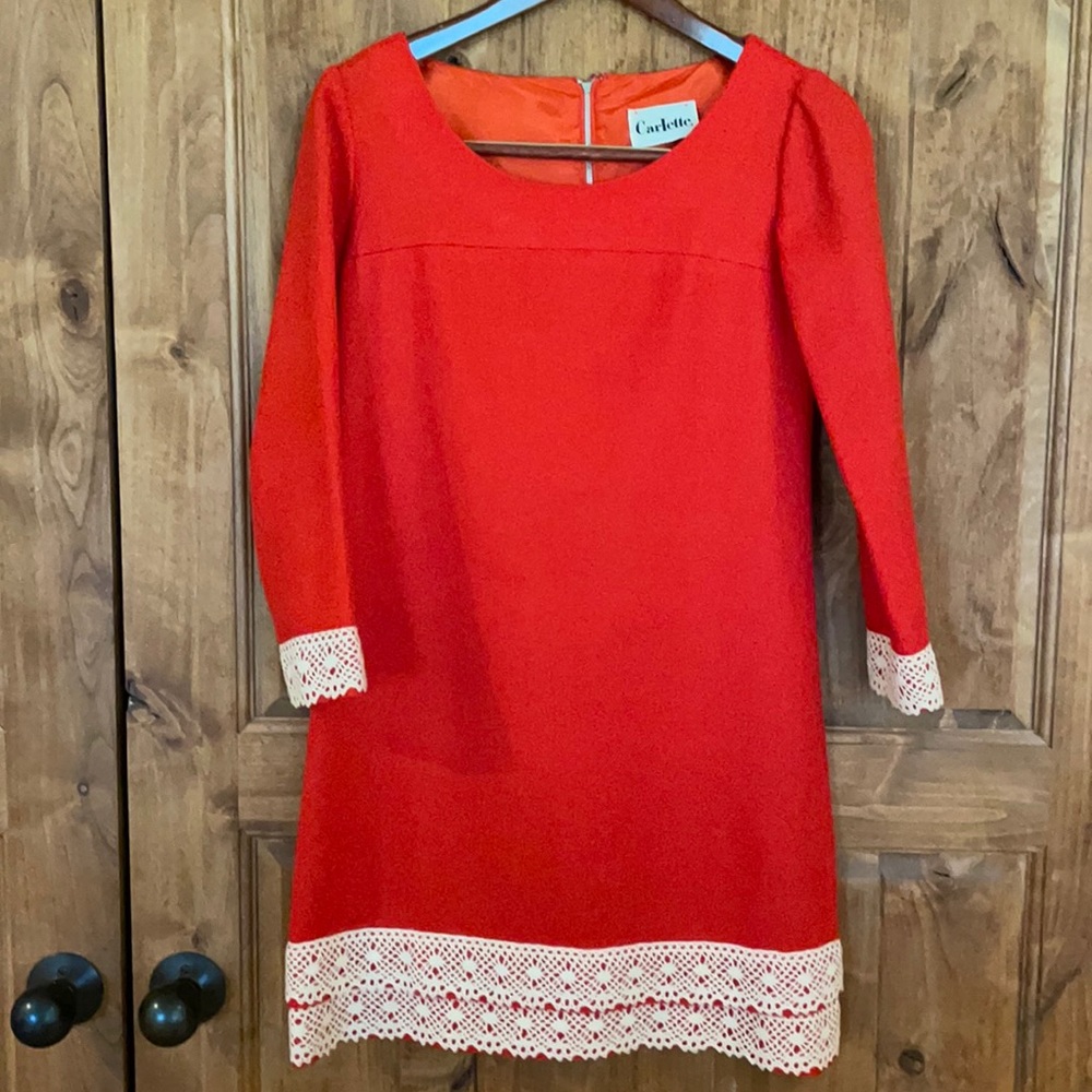 Vtg Carlette dress